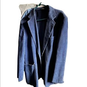 Cedar Creek Blue Corduroy Blazer Jacket